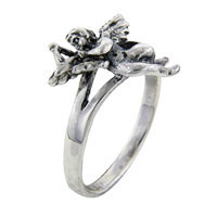 Rings - size 8 cupid ring Image.