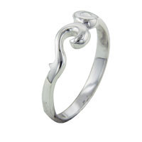 Rings - size 8 swirl ring Image.