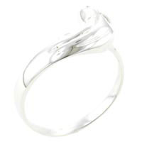Rings - size 8 snake band sterling silver ring Image.