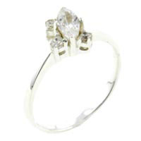 Rings - size 8 marquise cut cz ring Image.