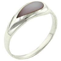 Rings - size 8 pink pearl ring Image.