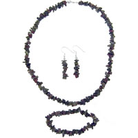 Necklaces - unakite necklace Image.