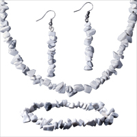 Necklaces - shell stone necklace Image.