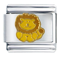 Italian Charms - little lion italian charm Image.