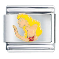 Italian Charms - talk to the hand italian charm Image.