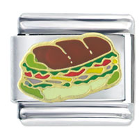 Italian Charms - food sandwich sub italian charm Image.