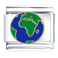 Italian Charms - mother earth italian charm Image.