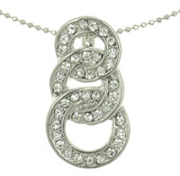 Pendants - three rings pendant Image.