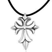 Pendants - cross lace shape pendant Image.