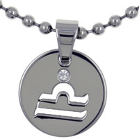 Pendants - libra round pendant Image.