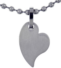 Pendants - abstract heart pendant Image.