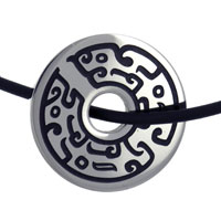 Pendants - tribal donut pendant Image.