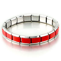 Italian Charms - starter red bracelet Image.