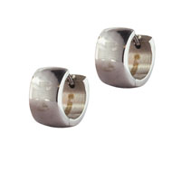 Stainless Steel Jewelry - stainless steel alternative cross earrings Image.