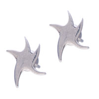 Earrings - sea star stainless steel earrings Image.