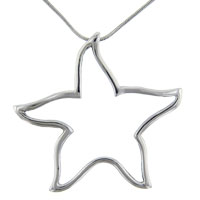 Pendants - star outline pendant Image.