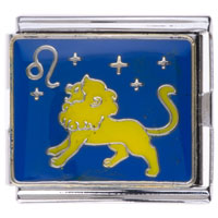Italian Charms - zodiac leo italian charm bracelets mega Image.