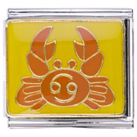 Italian Charms - zodiac cancer italian charm bracelets mega Image.