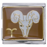 Italian Charms - zodiac aries italian charm bracelets mega Image.