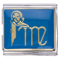 Italian Charms - zodiac virgo italian charm bracelets mega Image.