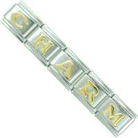 T111: glossy golden letters Image.