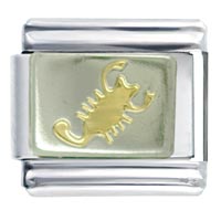 Italian Charms - scorpio scorpion symbol italian charm Image.