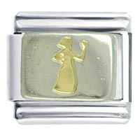 Italian Charms - virgo virgin italian charm Image.