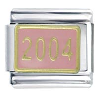 Italian Charms - 2004 pink italian charm Image.