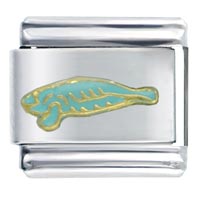 Italian Charms - wrasse fish italian charm Image.
