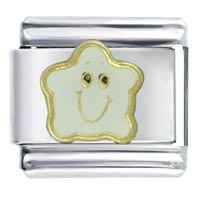 Italian Charms - friendly star italian charm Image.