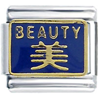 Italian Charms - blue beauty in chinese italian charm Image.