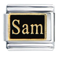 Italian Charms - sam name italian charm Image.