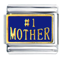 Italian Charms - number 1 mother italian charm Image.