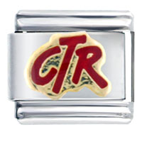 Italian Charms - ctr red logo italian charm Image.