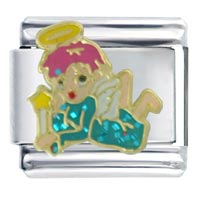 Italian Charms - anime angel italian charm Image.