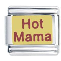 Italian Charms - hot mama italian charm Image.