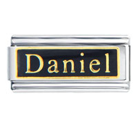 Italian Charms - daniel name italian charm Image.