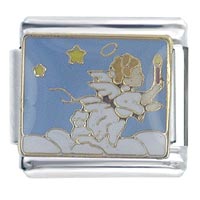 Italian Charms - little angel in heaven italian charm Image.
