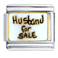 Italian Charms - husband for sale italian charm Image.