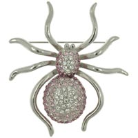 Stainless Steel Jewelry - spider brooch Image.