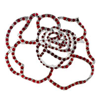 Brooches & Pins - rose outline brooch Image.