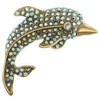 Brooches & Pins - dolphin brooch Image.