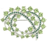 Brooches & Pins - ivy twist brooch Image.