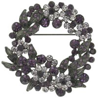 Brooches & Pins - wreath brooch Image.