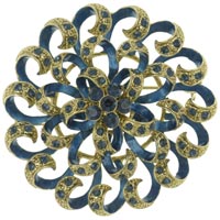 Brooches & Pins - swirly brooch Image.