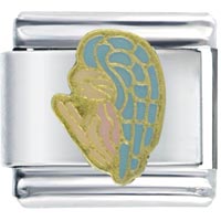 Italian Charms - praying angel italian charm v0133_pg_i01 Image.