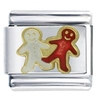 V015_PG_I01: gingerbread men italian charm Image.