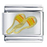 Italian Charms - maracas italian charm Image.
