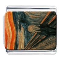 V1549: the scream photo italian charm Image.