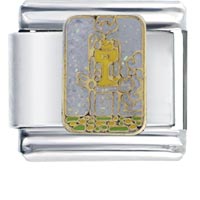 Italian Charms - tarot cups italian charm Image.
